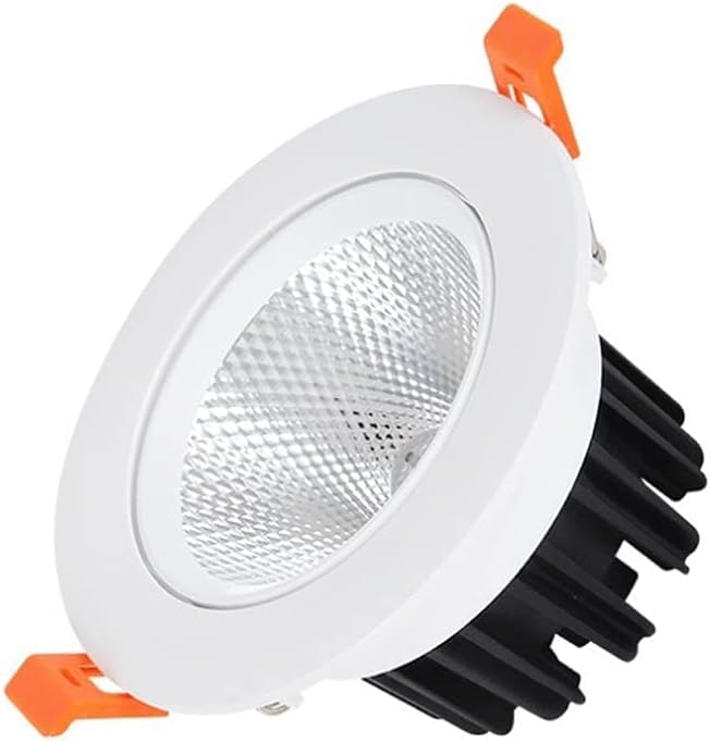 Spot LED COB encastré 15W orientable 6000K spot commercial aluminium