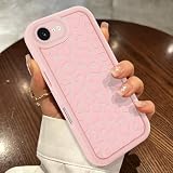 JRIANY per iPhone 17e / 16e Leopardata Cover, Morbido Sottile Silicone Protettiva Custodia con Leopardato Motivo per Donna Antiurto Antigraffio Protezione Case Custodie per iPhone 17e / 16e - Rosa B