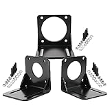 BIEN HECHO: todas las ranuras y aberturas en el soporte se estamparon finamente para garantizar dimensiones precisas y perfectas para usar con el motor.