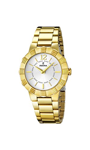 Preisvergleich Produktbild Festina Damen-Armbanduhr XS Analog Quarz Edelstahl F16732 / 1