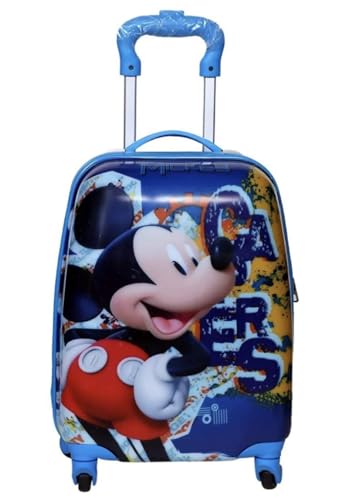 Image of ADSON PC Kids Trolley 360 Rotating Luggage 360 Wheels Non-Breakable Exclusive Edition 20 Inch Kids Hardsided Suitcase with 4 Wheels, 360 Wheel Travel Trolley Bag