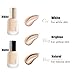 UODO Liquid Foundation - UODO Moisturizing Light/Matte Long Lasting Foundation, Invisible Foundation Makeup, 1.05 Fl.oz (Matte W03 Natural)