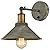 JEENKAE Vintage Farmhouse Wall Sconces Hardwired or Plug-in Bedroom Bath Wall Lamps Set of 2 with on/Off Switch
