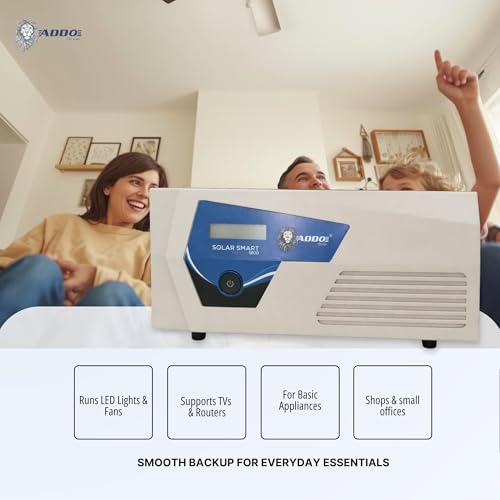 Image of Solar Smart 1800 12V PCU | PWM Sine Wave Home Inverter, DSPIC Technology Auto Changeover Wide Input Voltage Solar Power Conditioning Unit