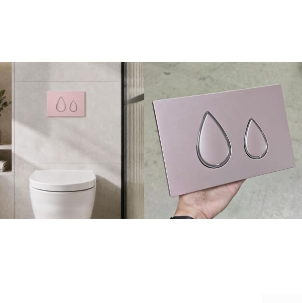 Panel de cisterna compatible con Geberit para baños modernos y reformas con estilo 8
