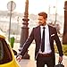 DonDon hombres corbata 7 cm business professional classica hecho a mano negro para la oficina o eventos festivos Imagen de DonDon hombres corbata 7 cm business professional classica hecho a mano negro para la oficina o eventos festivos
