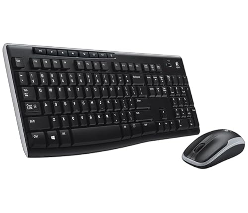 Clavier Logitech Wireless Combo MK270 Espagnol Qwerty - vue 3
