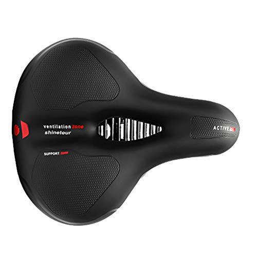 VALICLUD Confortável Assento Da Bicicleta de Exercício Bicicleta Assento Da Bicicleta Capa de Almofa