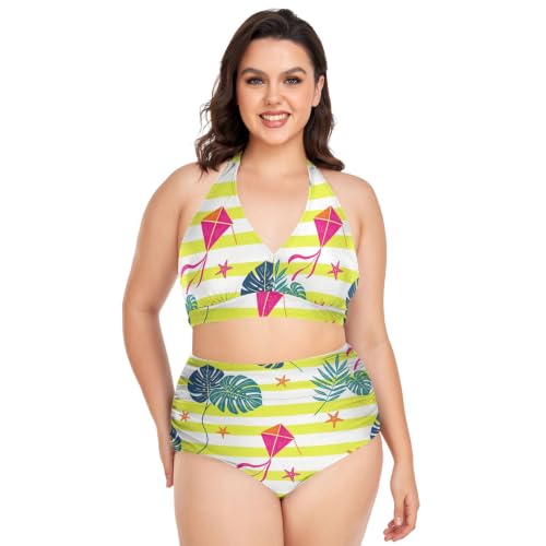 Maillot de bain contrôle du ventre et bikini taille plus réglable pour un maintien parfait