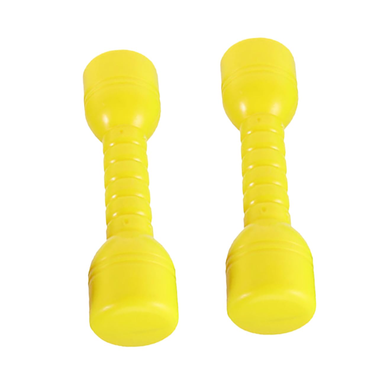 VANZACK 2pcs Children Plastic Dumbbells Small Ergonomic Exercise Barbells for Boys and Girls Lightweight Fitness Weights for Preschool