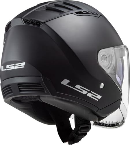 Casco jet LS2 Copter II Solid contra el calor en moto urbana 5