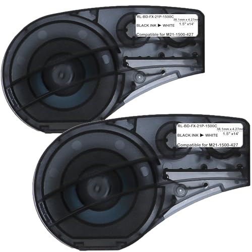 Ruban M21-1500-427 cartouche étiquette vinyle pour M210 M211