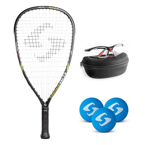 Gearbox GB50 Racquetball Starter Kit – Includes GB50 Racquet, Clear