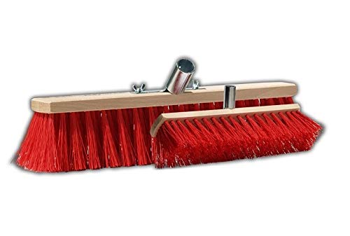 Straßenbesen wählbare Breiten, Industriebesen, Kehrbesen, Metallstielhalterung für Stiel (50 cm ohne Stiel) Cover