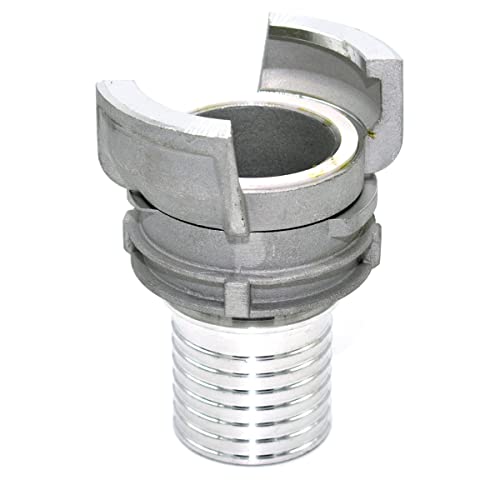 Multitanks - Demi raccord symétrique Guillemin, pompier, à douille annelée réduite à collerette - DN 50 x 51mm