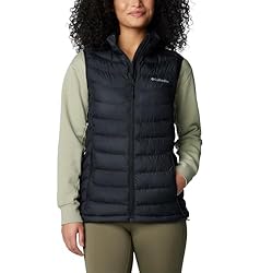 Columbia Powder Lite 2 Vest, Chaleco Acolchado Muj...: Clásica chaqueta acolchada con forro termorreflectante y tejido resistente a la lluvia ligera, Una prenda imprescindible para los días fríos al aire libre Con tecnología Omni-Shield que repele la humedad y resiste las manchas, Con forro termorreflect...