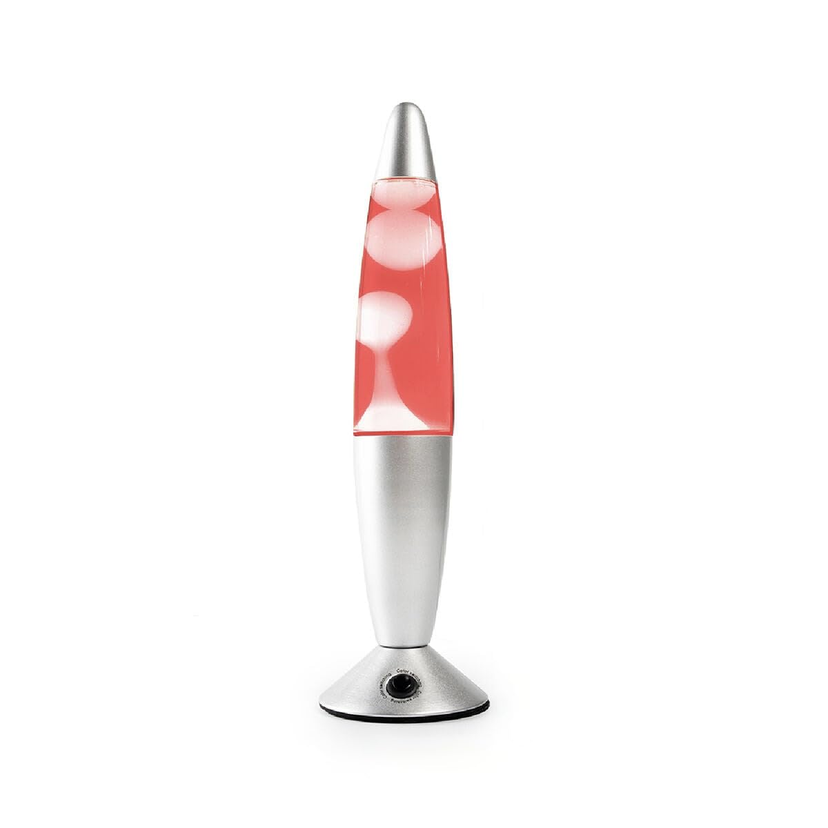 CELLUSTOP Lampa lawowa LED Wielokolorowa 7 kolorów - Lampa lawowa LED - Magma Lava Lampa Rakieta LED Heavy Duty Glass - Płynny ruch LED Lampka nocna Oświetlenie LED 7 alternatywnych kolorów