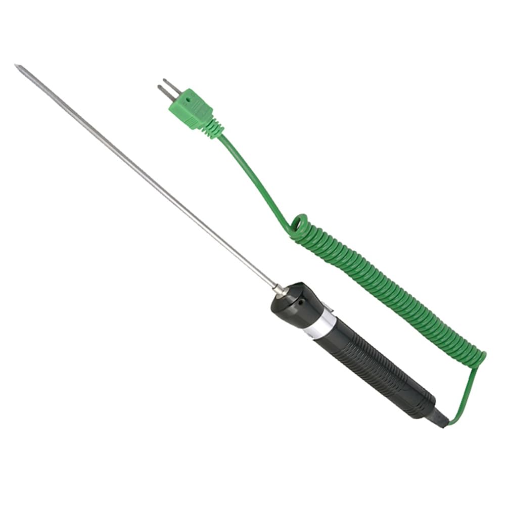 Aundhegrtt Thermocouple Probe Thermocouple Test Temperature Measurement Tester HVAC Temperature Probe
