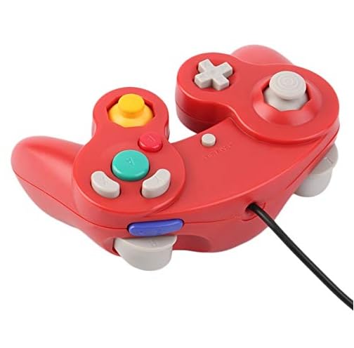 DARLINGTON & Sohns manettes Rouge Bleu + câble d'extension pour Manette Nintendo Game Cube Extension GC câble Nintendo Wii