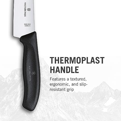 Victorinox Swiss Army 6.8003.19-X3 Swiss Classic Chef's Knife Black 8 in - Thumbnail 2