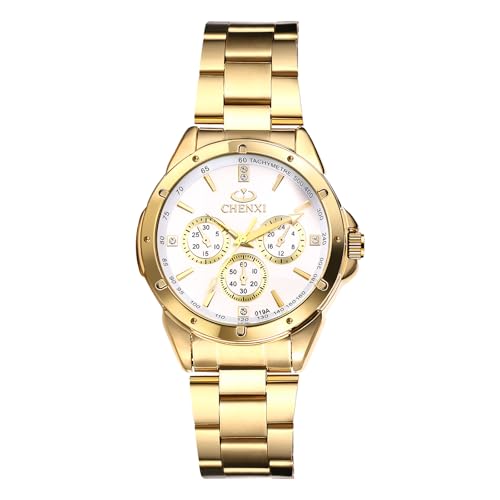 Montre femme ronde OIDEA idéale pour les loisirs et les affaires