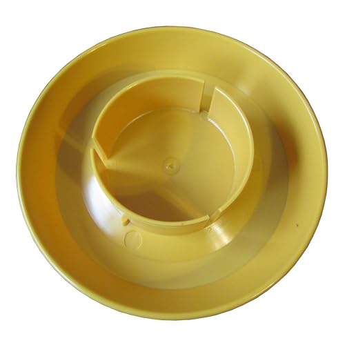 Widemouth Chick Waterer Yellow Chick Mason Jar Waterer - Jar Not Included (2)