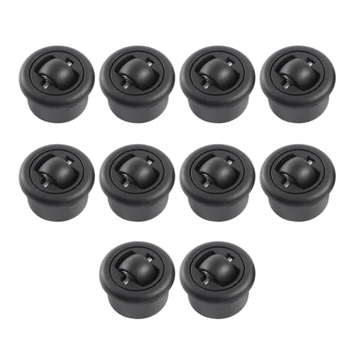 10pcs General Rotates Casters Featuring Quiet Rolling & Easy Installation Furniture Bottom Wheel Set For Furniture