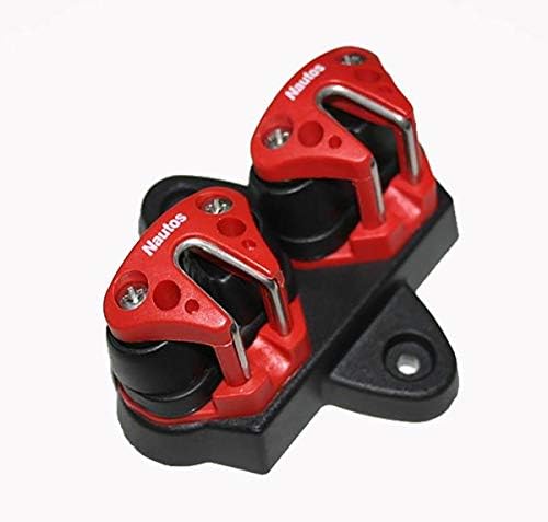 Nautos HT5848R-BASE with Double CAM & RED FAIRLEADS- Laser Sailboat