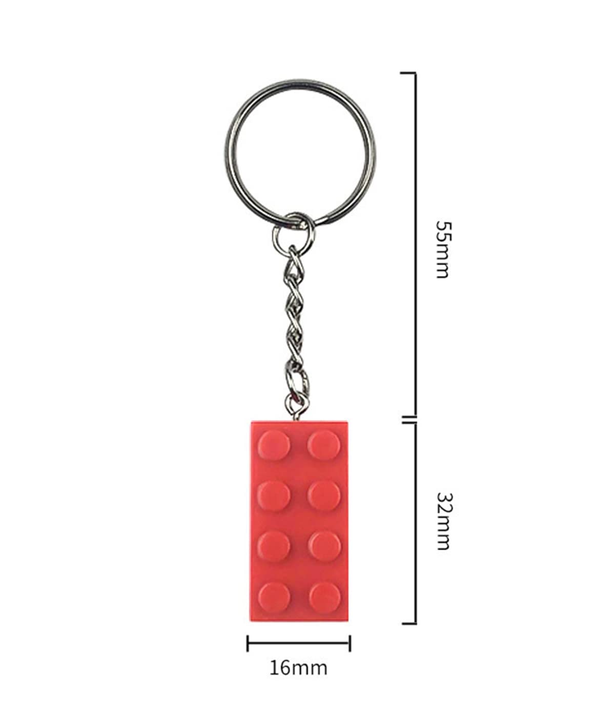 Porte-clés En Briques Colorées, Cadeaux Pour Les