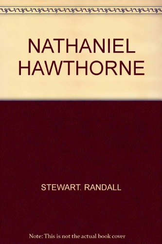 Nathaniel Hawthorne B000JD1NAY Book Cover