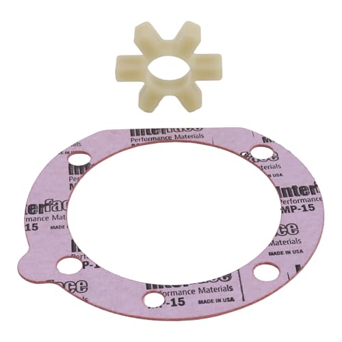 Image of HOLDWELL Fuel Pump Coupling Spider & Gasket 3069103 3046200 Compatible with Cummins Engine 6B5.9 6C8.3 B3.3 NTA855A N14