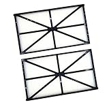 El paquete incluye: 2x filtro Cancanle 2 Piezas RCX70101 Kit de Recarga de Cartucho de Filtro para Hayward Robotic AquaVac Tiger Shark SharkVac Maytronics aspiradoras de Piscina Parte n° 827261