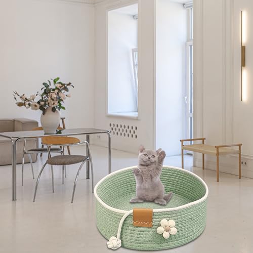 Panier tissé pour chat résistant aux griffes lit universel 35cm - 8