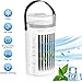 Produktbild Persönlicher Luftkühler Mini Mobile Klimaanlage USB Klimaanlagenlüfter,4 in 1 Klimageräte leiser Ventilator Luftbefeuchter Luftreiniger,3 Geschwindigkeiten mit LED für Zuhause Büro Zelten(Turmlüfter)