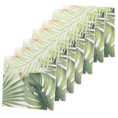 Servilletas estampadas de papel PRETYZOOM para banquetes y eventos familiares