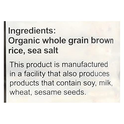 Suzie'S 01429661 Organic Brown Rice Cake Thins|12 Pack|Lightly Salted Low Sodium|Usda Organic, Non-Gmo, Fat-Free thumb #1