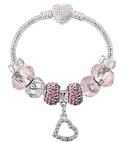 Image of White Birch Fit Pandora Charm Bracelet Best Birthday Gifts for Girls DIY Infinity Love Jewelry