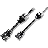 CV Axle Front Pair for Nissan 720 Base Deluxe Pickup 2.2L 2.4L 2.5L 4WD 1983 1984, CV Joint Axles Shaft Assembly Left and Right (Passenger Driver) Side Replacement