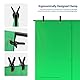 NEEWER T förmiger Hintergrund Unterstützungsständer Set, 2,6m hoher,Verstellbarer Stativständer und 5 Fuß/1,5m breite Querstangen mit 6 Federklemmen und 1 Tragetasche für Studio Foto Video Fotografie