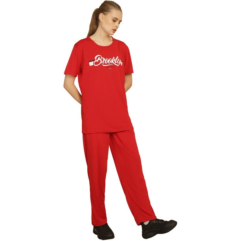 Image of Mack Jonney Cotton Printed CO-ORD Set Tracksuit for WOMEN