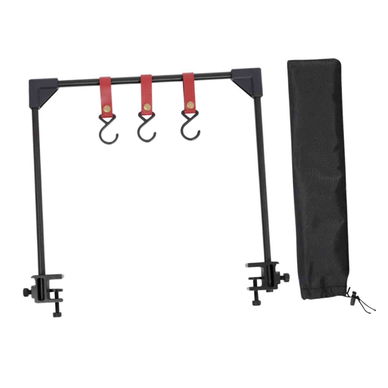 Happyyami 1 Juego Estante de Escritorio Linterna de Camping Soporte para Acampar Accesorios para Acampar Colgador de artículos Diversos para Acampar Estante al Aire Libre Almacenamiento
