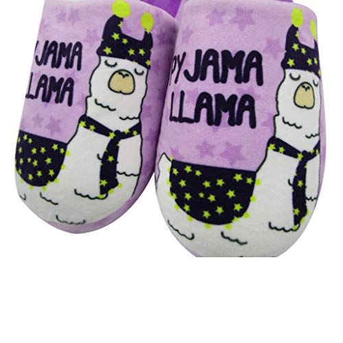 Youngfine Pyjama Llama Slipper and Breakfast Club Ladies’ Slipper for Women3