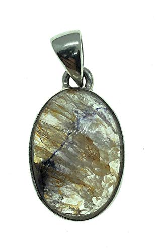 Natural Blue John 925 Solid Sterling...