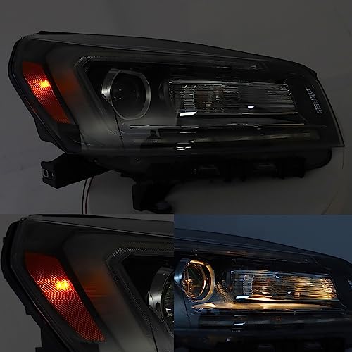 ANTUKO 1-Pack Headlight Assembly Clear Lens Halogen Right Side Replacement for Acadia 2013-2016 by ANTUKO - Image 6