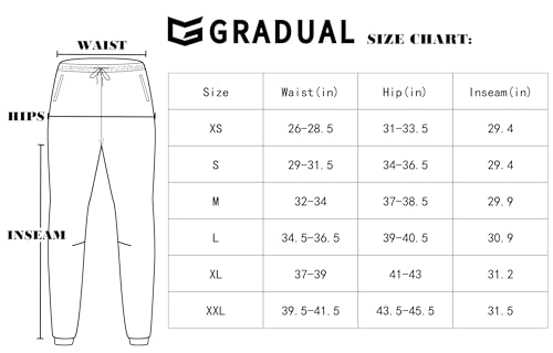 G Gradual Men'S Sweatpants With Zipper Pockets Athletic Pants Traning Track Pants Joggers For Men Soccer thumb #5