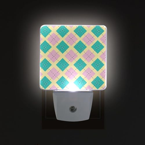 Lámpara de noche LED Aslsiy Multicolor con sensor miniatura 3