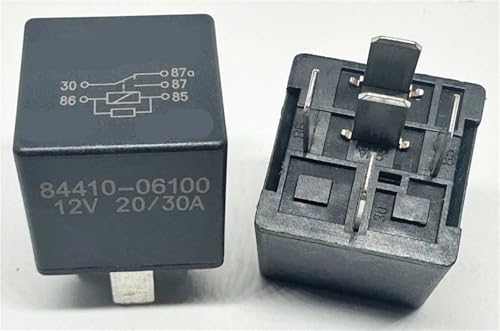 Relais 5 broches 84410-06100 V4-1C-12V-30A pour circuit électrique automobile