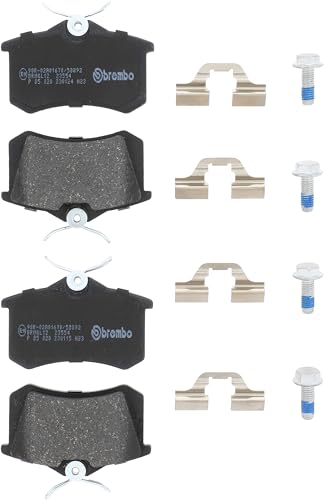 BREMBO 448P85020 Pastillas Freno, Set de 4