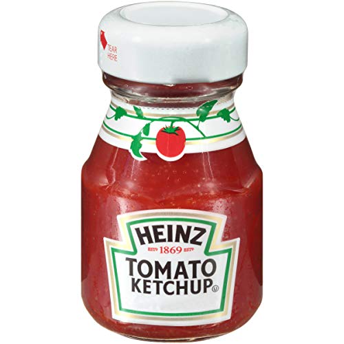 Heinz Ketchup Single Serve Jar (2.25 oz Jars, Pack of 60)