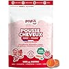 POP IT Gummies Pousse Cheveux et Ongles - Accélère la Croissance & Réduit la Chute - Complément Alimentaire Cheveux avec Biotine, Zinc & Sélénium - Vegan, Sans Sucres, Goût Pêche, Made in France - 30u